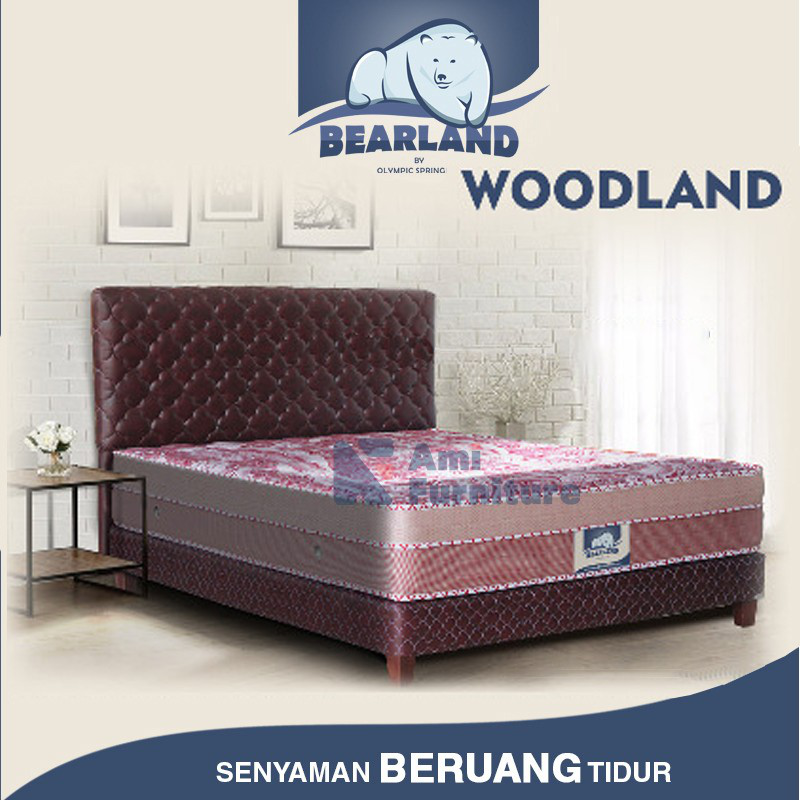 Kasur Springbed Matras springbed 140x200 WOODLAND BEARLAND GRIZZLY